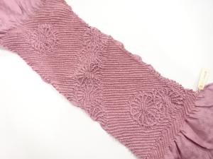 正絹　絞り　帯揚げ